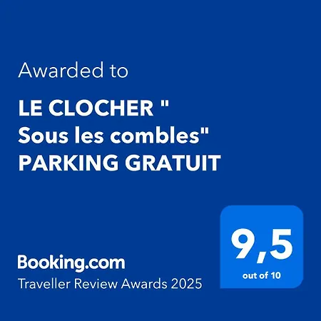 Le Clocher à Parking Privé
